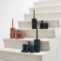 Sealskin Zeepdispenser Brave Staand Donkerroze -Badkamer Winkel 123 652