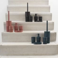 Sealskin Zeepdispenser Brave Staand Donkerroze -Badkamer Winkel 123 653