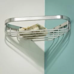 Tiger Zeepbakje Exquisit Voor Hoek Hangend RVS -Badkamer Winkel 123 680