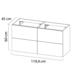 Tiger Karlo Badkamermeubel 120 Cm Hoogglans Wit Met Wastafel Hoogglans Wit 16 Tiger Karlo Badkamermeubel 120 Cm Hoogglans Wit Met Wastafel Hoogglans Wit -Badkamer Winkel 123 7