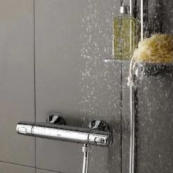 Grohe Thermostatische Douchekraan Precision Trend New Chroom 15 Cm 8 Grohe Thermostatische Douchekraan Precision Trend New Chroom 15 Cm -Badkamer Winkel 123 71