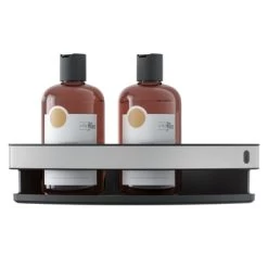 Tiger Hoekdouchemand Cooper 21 Cm RVS/zwart -Badkamer Winkel 123 725