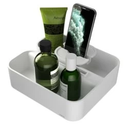 Tiger Douchemand Voor Douchewand 2-store Wit -Badkamer Winkel 123 737