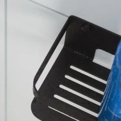 Tiger Douchemand Met Haak Caddy Zwart -Badkamer Winkel 123 754