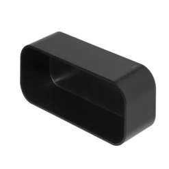 Tiger Wandrek/douchemand 2-store 25cm Zwart -Badkamer Winkel 123 761