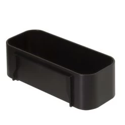 Tiger Wandrek/douchemand 2-store 25cm Zwart -Badkamer Winkel 123 763