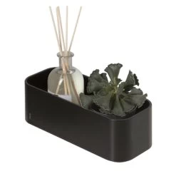 Tiger Wandrek/douchemand 2-store 25cm Zwart -Badkamer Winkel 123 766