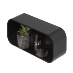 Tiger Wandrek/douchemand 2-store 25cm Zwart -Badkamer Winkel 123 767