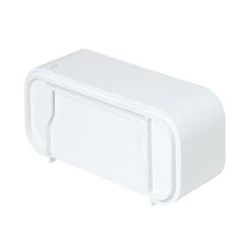 Tiger Wandrek/douchemand 2-store 25cm Wit -Badkamer Winkel 123 788