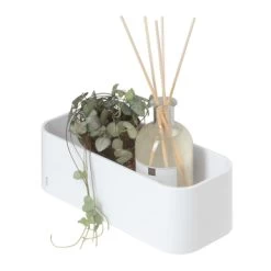 Tiger Wandrek/douchemand 2-store 25cm Wit -Badkamer Winkel 123 790