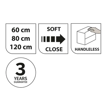 Tiger Karlo Badkamermeubel 120 Cm Hoogglans Wit Met Wastafel Hoogglans Wit 9 Tiger Karlo Badkamermeubel 120 Cm Hoogglans Wit Met Wastafel Hoogglans Wit - Afbeelding 9