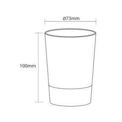 Sealskin Tandenborstelhouder Glossy Zilver -Badkamer Winkel 123 818