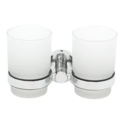 Haceka Dubbele Bekerhouder Kosmos Hangend Met Bekers Chroom