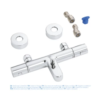 Grohe Thermostatische Badkraan Precision Joy Chroom 15 Cm 3 Grohe Thermostatische Badkraan Precision Joy Chroom 15 Cm - Afbeelding 3