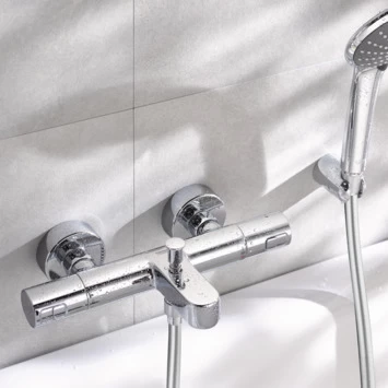 Grohe Thermostatische Badkraan Precision Joy Chroom 15 Cm 4 Grohe Thermostatische Badkraan Precision Joy Chroom 15 Cm - Afbeelding 4