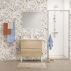 Sealskin Spiegeldoosje Grace Wit -Badkamer Winkel 123 945