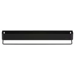 Sealskin Brix Wandrek Met Handdoekrek 55 Cm Zwart 20 Sealskin Brix Wandrek Met Handdoekrek 55 Cm Zwart -Badkamer Winkel 123 951