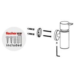 Marho Zeepdispenser Luxor Geborsteld Messing -Badkamer Winkel 123 970